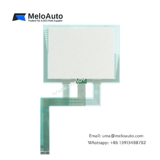 GE QPI-3D200-S2P 7.0" touch screen HMI with 950 µF energy storage, RS232, RS485, Ethernet. IP65 front for industrial use.