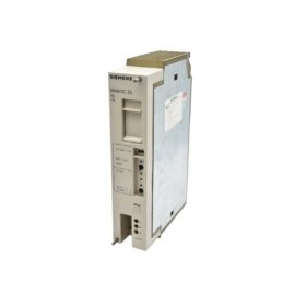 Siemens 6ES5951-7ND21 power supply module: 24V DC at 5A, universal AC input 85-264V, 25ms hold-up for S5 racks.
