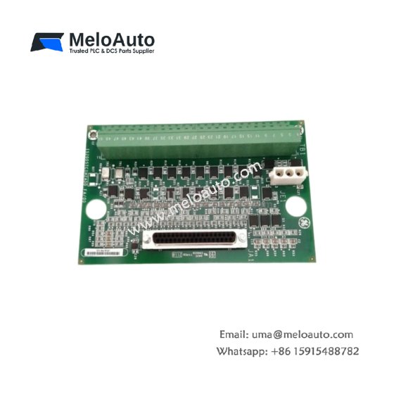 GE IS200STCIH2A Mark VI terminal board. 32 mixed I/O points, 24V DC, 0.5A per point, LED status, 0.68kg, -30°C to +65°C.