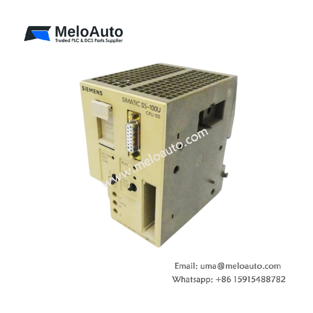 Siemens 6ES5100-8MA01 CPU – Central Processing Unit for SIMATIC S5-100U Systems