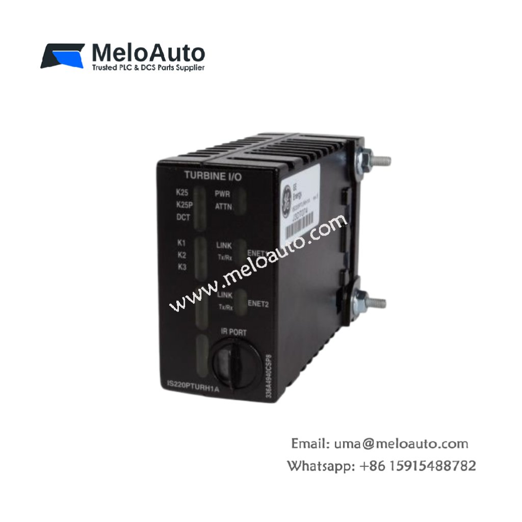 GE IS220PTURH1A Mark VI Turbine I/O Module