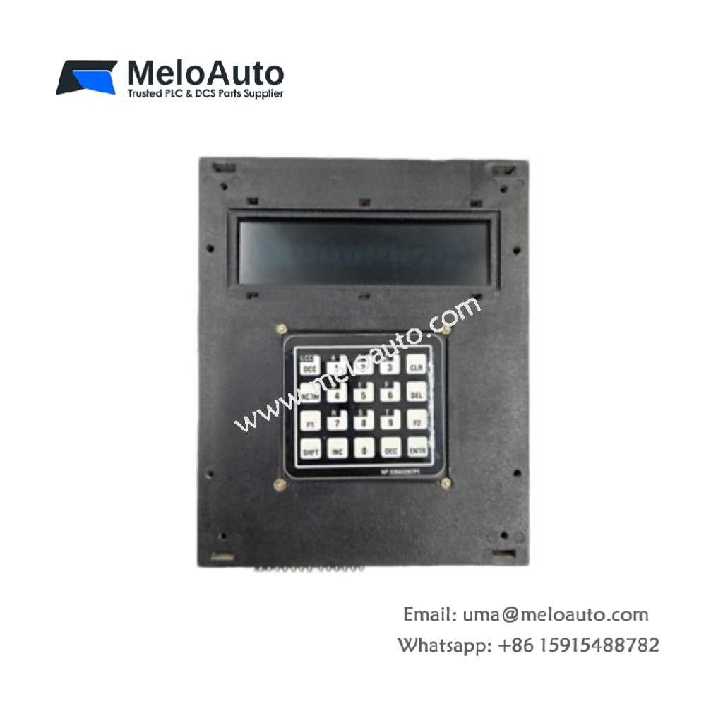 GE 336A3397P1 Display Panel with Keypad