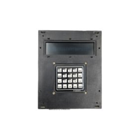 GE 336A3397P1 display panel with keypad. 10.2x6.5x2.0 inches, 1.25 kg, 150 J storage. For Speedtronic turbine control.
