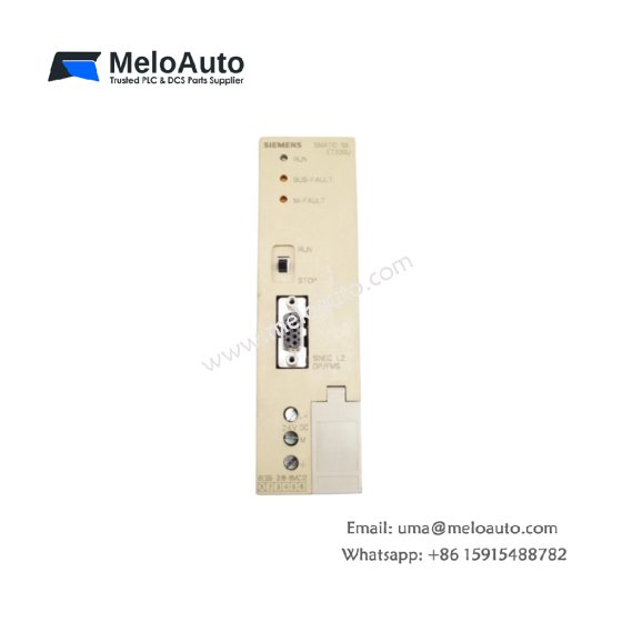 Siemens 6ES5430-8MC21 digital input module with 16 channels, 24V DC, 3ms response, 6.2J storage, and 0.35kg weight for SIMATIC S5.