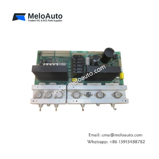 GE A20B-0005-0450/04B power supply PCB delivers 5V at 8A, 24V at 4A, features 1500µF storage, thermal protection, and relay monitoring