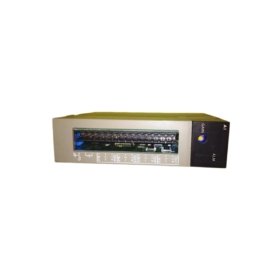 FUJI NC1AX04-08 PLC analog input module for MICREX-SX systems. 8 single-ended channels. 4-20mA or 0-10V selectable. 12-bit resolution.