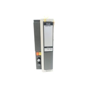 Schneider ASP840000 power supply delivers 55W output with +5VDC at 8A and +24VDC at 1.2A. Features 20ms hold-up time