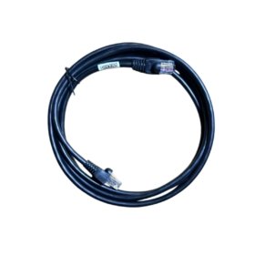 Schneider 110CA28202 Cable: 2m DB9 male to female, 9-conductor 24 AWG, dual shielding, -20°C to +80°C, molded strain relief.