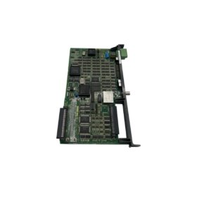GE A20B-8001-0120/02A circuit board for CNC systems. 24 TTL inputs, 16 TTL outputs, 8 open-collector outputs, onboard voltage regulators