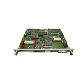 Siemens 6GK1143-0AA01 interface module for SIMATIC S5. 10 Mbps Ethernet, AUI port, TCP/IP, 16KB RAM, rack-mounted.