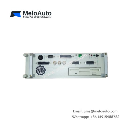 Siemens 6ES5580-0UA12 slot PC for SIMATIC S5 racks. 80286 processor, 1MB RAM, 20MB HDD, dual-port PLC communication.