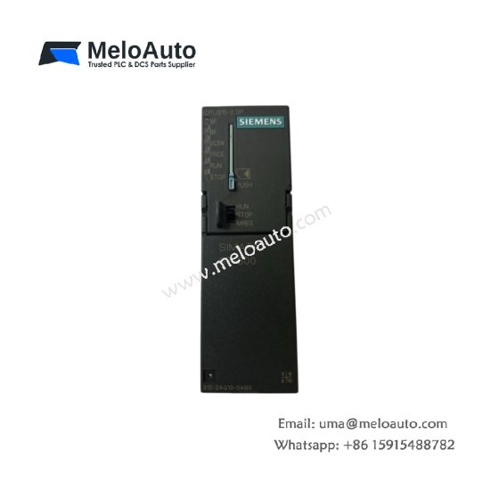 Siemens 6ES5983-2AB11 PLC interface module with 2 RS-232 ports, 9600 baud rate, 5.6J storage, and 0.34kg weight for SIMATIC S5 systems.