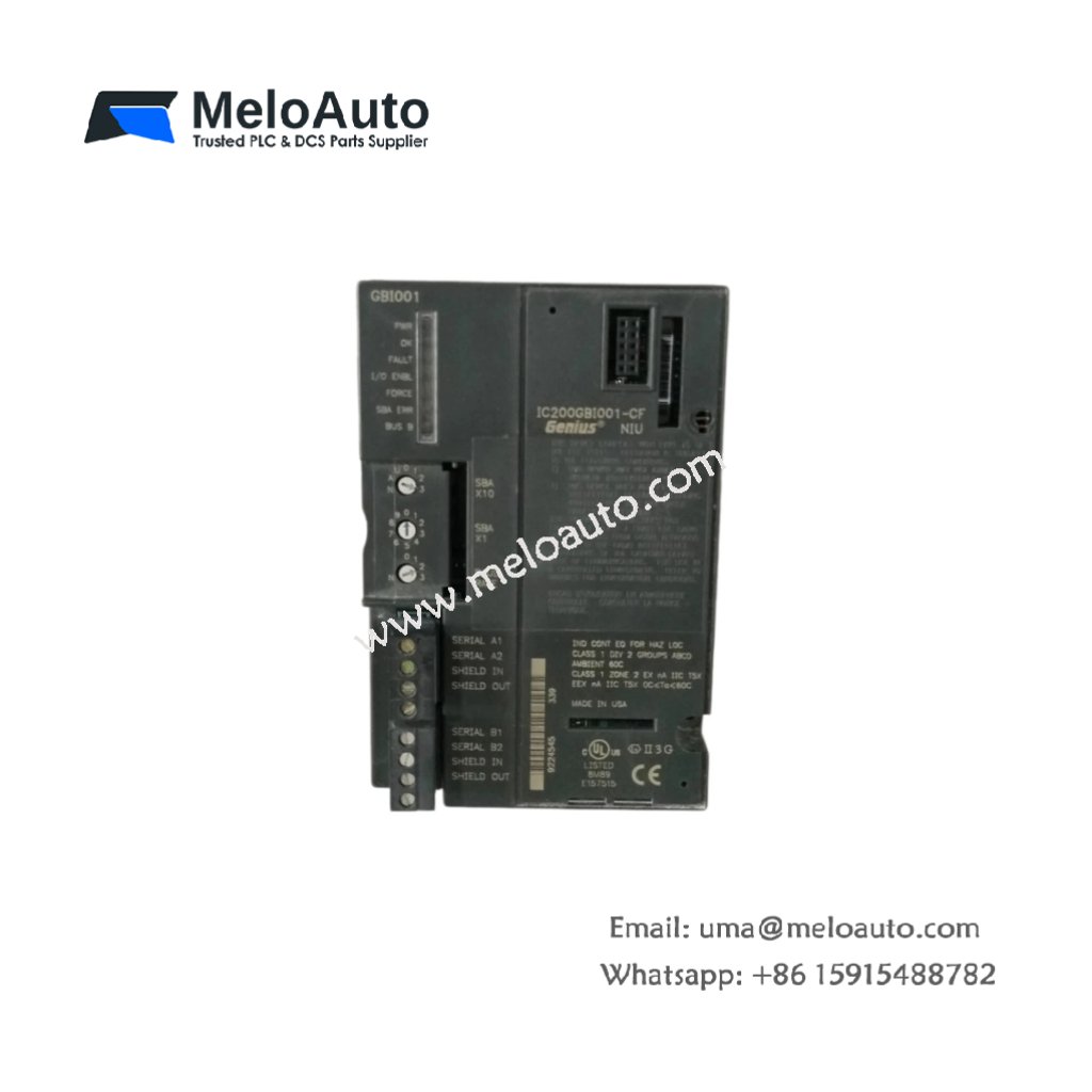 GE IC200GBI001-CF Genius Network Interface Unit for VersaMax