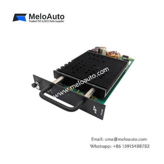 ABB IPFLD48 Power System Module: 48V DC 2.5A output, 85-264V AC input, 2200µF energy storage, LED indicator, 267x35x185mm.
