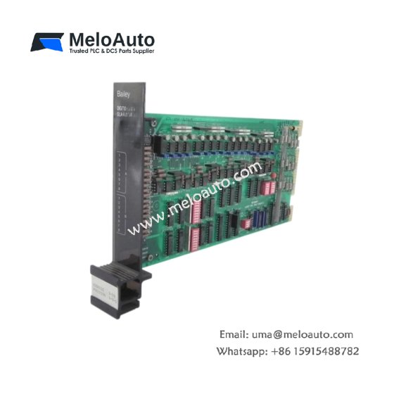 ABB Bailey NDSM01 I/O digital slave module for INFI 90 remote I/O. 16 digital inputs and 8 outputs. 24V DC. RS-485 communication.