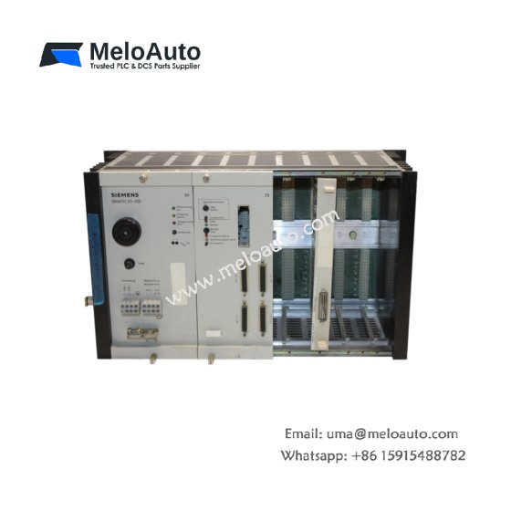 Buy the Siemens 6ES5110-3SA12 central controller for SIMATIC S5. Features 8k program memory, integrated power supply