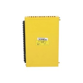 GE A03B-0801-C441 robot output module features 16 channels, 0.5A per channel, 40µs turn-on time, short-circuit protection, and LED status
