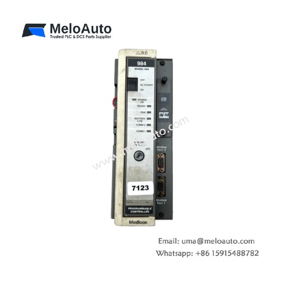 Schneider PC0984680 PLC programmable controller. 16 digital inputs, 12 relay outputs, 2 analog inputs, 32KB memory, 1.2kg