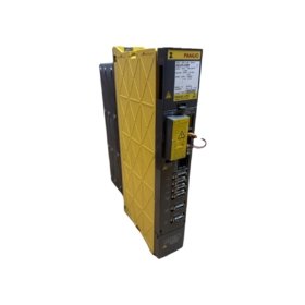 GE A06B-6079-H105#EM servo amplifier module for CNC systems. 7.5 kVA, 15A continuous, 30A peak, regenerative braking