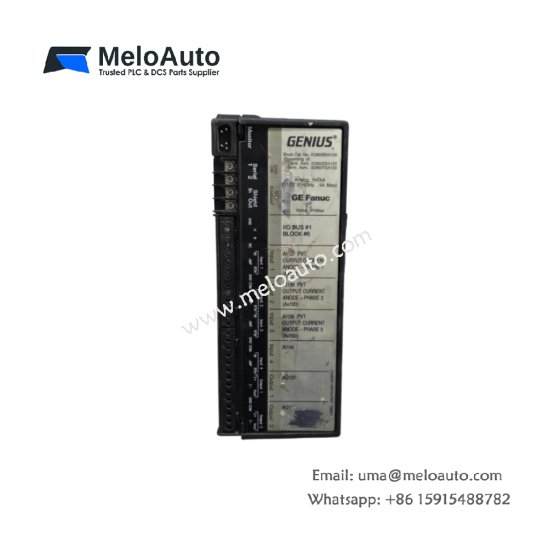 GE IC660EBA101 RTD input assembly for Genius I/O. 6 channels, PT100 sensor support, 0.5kg, 24V DC. Precision temperature measurement