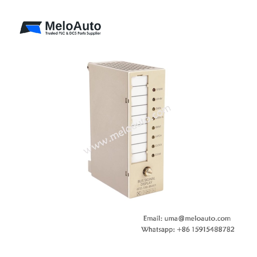 Siemens 6ES5330-8MA11 Diagnostic Module – System Monitoring Unit