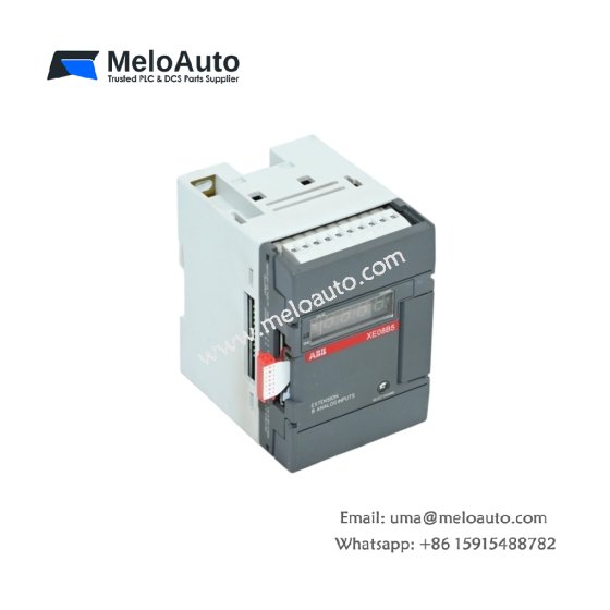 ABB 1SBP260106R1001 analog input expansion module for AC500. 4 channels, 12-bit resolution, weight 0.18kg, size 112x67x76mm