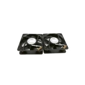 Siemens 6ES5988-3NB11 fan replacement kit delivers 65 CFM airflow, 24V DC operation, dual ball bearings, and includes filter and screws