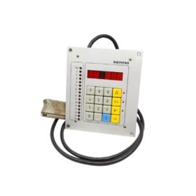 Buy the Siemens 6ES5391-5AA13 operator panel for SIMATIC S5. Features 8 LED indicators, 6 selector switches, and flush panel mounting