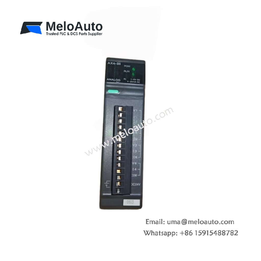 Fuji NJ-AX4-34 Analog Input Module