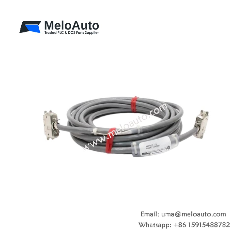 ABB Bailey NKPR01-25 25-foot Printer Cable