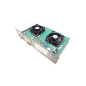Siemens 6ES5988-3NA11 fan draw-out unit with dual 25 CFM fans, 4500 RPM speed, 2.8J storage, and 0.52kg weight for SIMATIC S5 cooling.