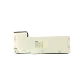 Schneider 140XCP50000 dummy module. Fills empty Quantum PLC rack slots, maintains airflow, 0.48kg, no power consumption. Passive filler unit.