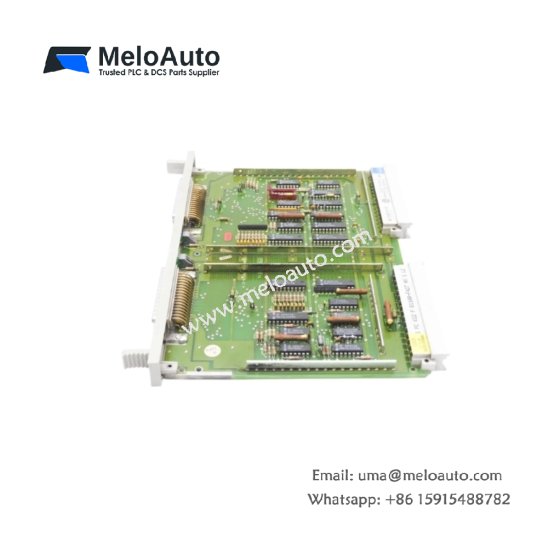 Siemens 6ES5300-5CA11 interface module with RS-232 port, 9600 baud rate, 4.8J storage, and 0.32kg weight for SIMATIC S5 programming.