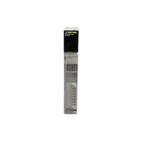 Schneider 140CPS21400C power supply module. 230V AC to 5V/24V DC, 12A/3A outputs, 6800µF storage, 198 components, 1.15kg. For Quantum PLC.