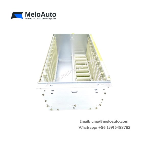 Siemens 6ES5187-5UA11 expansion unit for SIMATIC S5-115U. 10 slots, 19-inch rack-mount, 4.1kg, passive backplane, steel chassis
