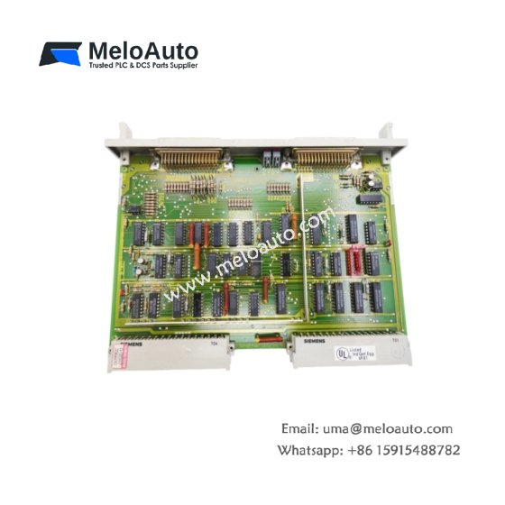 Siemens 6ES5301-3AB13 Interface Control Module. 160x125x50mm, 0.56kg, 20-pin interface, 5V DC, handles 32 I/O. For SIMATIC S5 expansion.