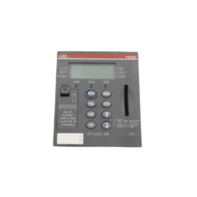 ABB 1SAP140200R0100 Central Processing Unit for AC500 PLCs. 256KB program memory, 48MHz, Ethernet, RS-232/485, Modbus RTU/TCP, 0.16kg.