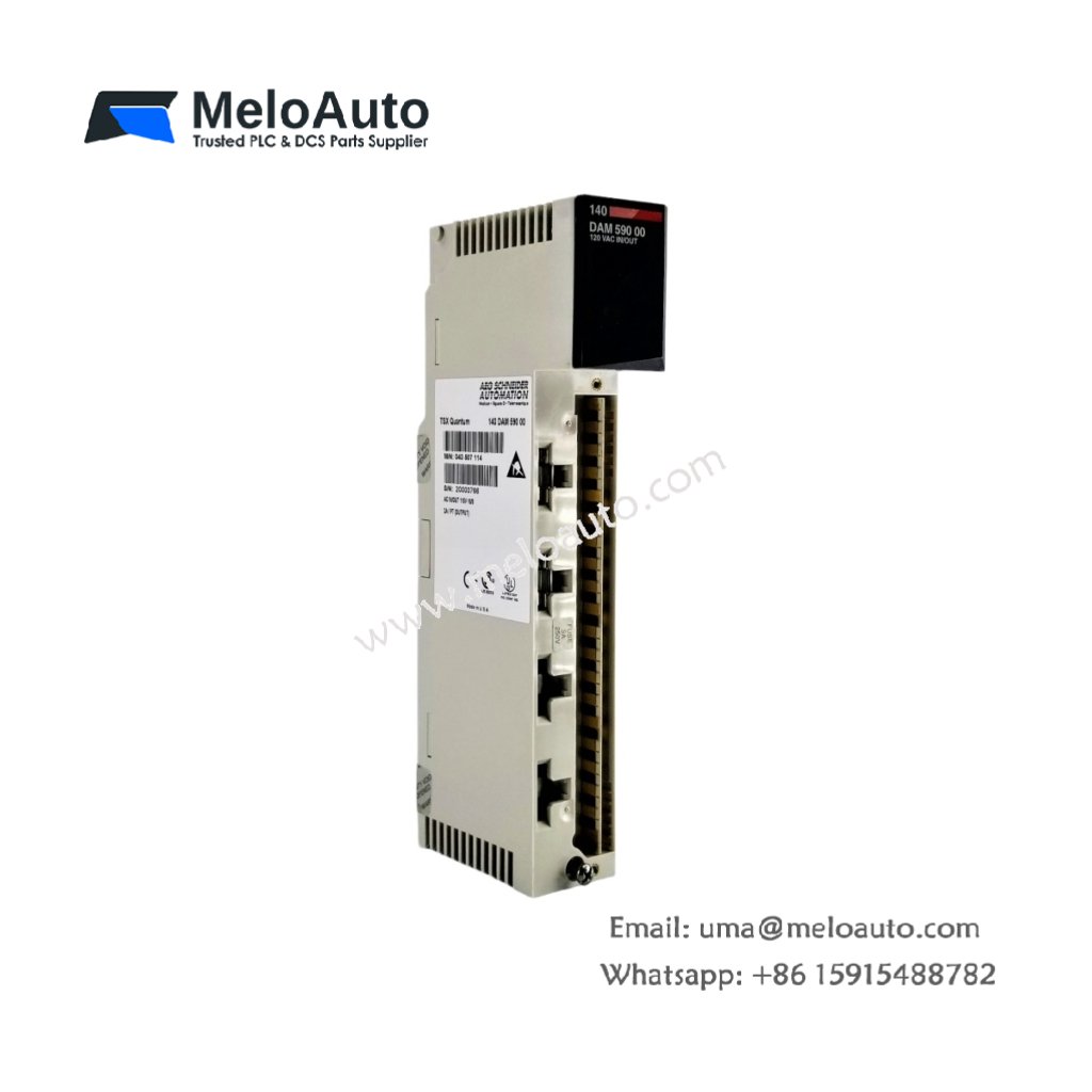 Schneider 140DAM59000C Discrete I/O Module – Remote Drop Adapter
