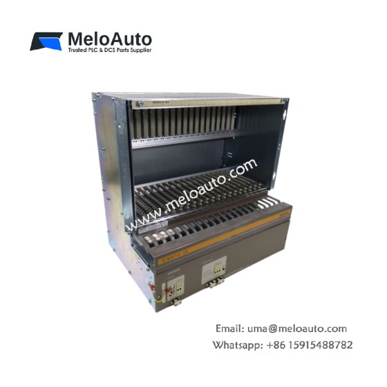 Buy Siemens 6ES5184-3UA21 Expansion Unit for SIMATIC S5 systems. 4 I/O module slots, passive backplane, 20-pin interface, steel chassis
