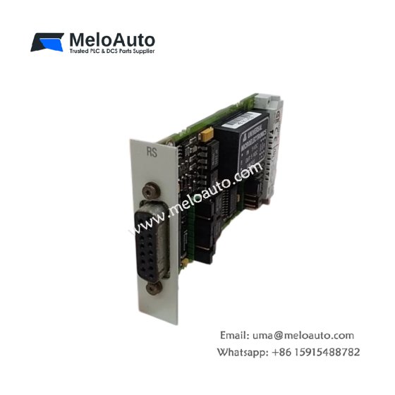 Siemens 6ES5752-0AA41 interface module for SIMATIC S5. 250x160mm, 0.55kg, 3964R protocol, 9.6-187.5 kbps, 4 capacitors.