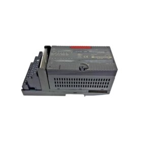 GE IC200MDL330B discrete output module for VersaMax. 16 sinking outputs, 24V DC, 0.5A per channel, short-circuit protection, no battery