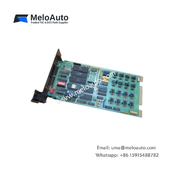 ABB Bailey NLMM01 Logic Master module for INFI 90 DCS. 16-bit processor, 128KB program memory, redundant plant bus, 10ms scan.