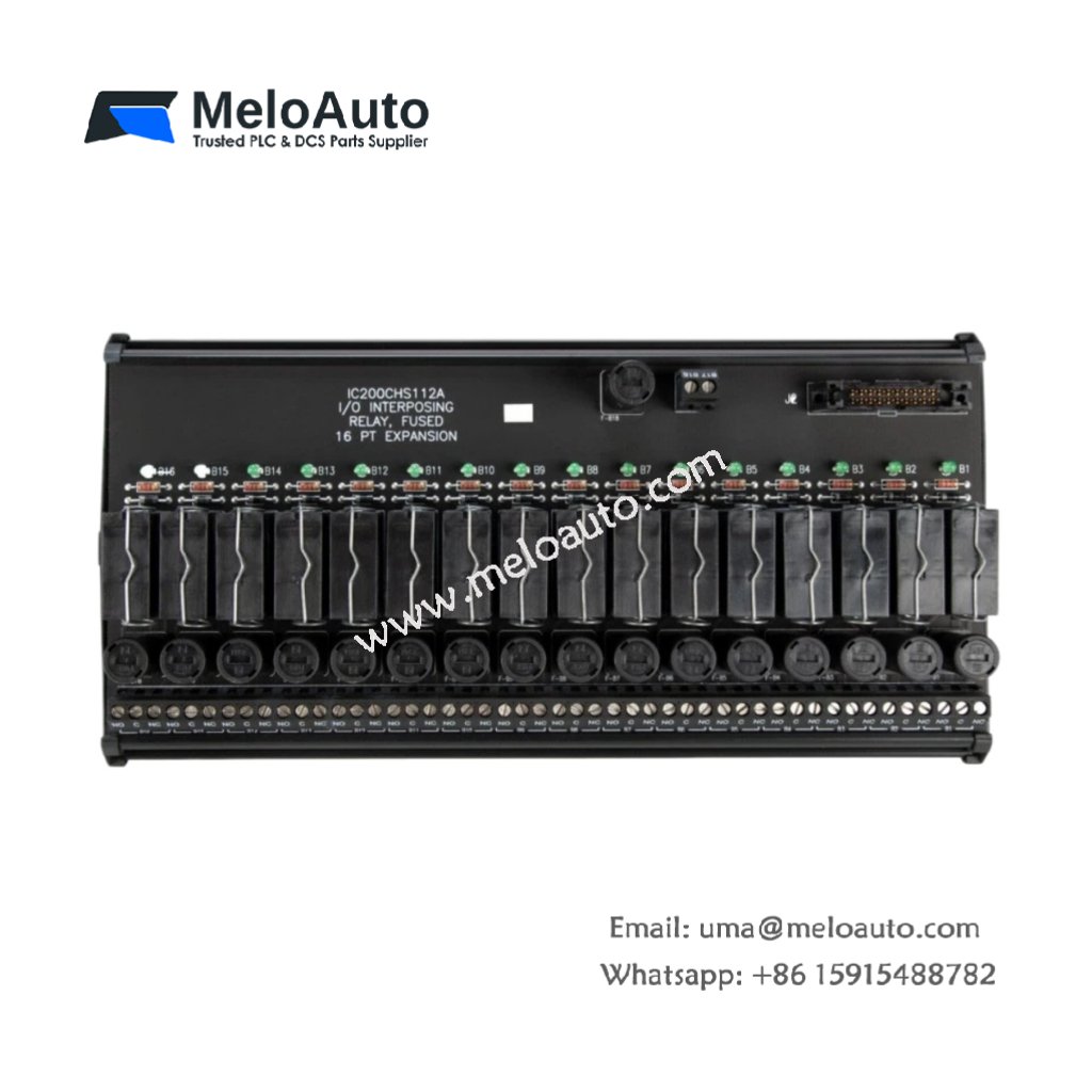 GE IC200CHS112A Relay-Style Interposing I/O Terminal