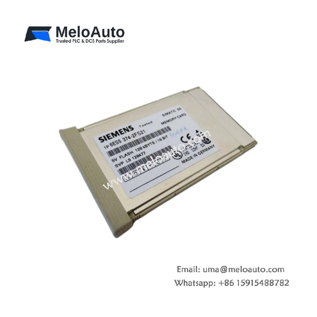 Siemens 6ES5374-2FS21 Memory Card for SIMATIC S5 Systems