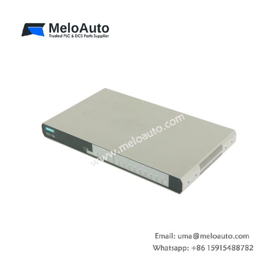 Original Siemens 6GK1104-0AA00 SIMATIC NET industrial switch. 4 x 10/100 RJ45 ports with auto‑MDI/X for DIN rail mounting. In stock.