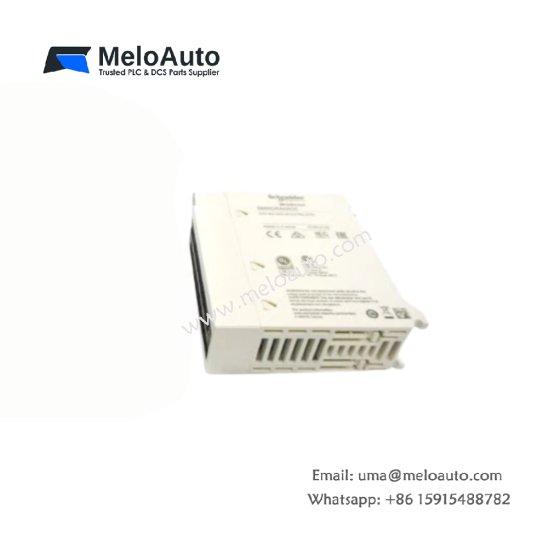 Schneider BMXDRA0805 discrete relay output module for M340. 8 channels, 2A per channel, 0.22 kg weight. Specs inside.