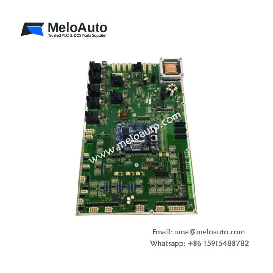 GE IS215WEMAH1BA wind energy main cabinet board. Features 24 DI, 16 DO, 8 AI, 4 AO, 32-bit processor, 20ms control loop