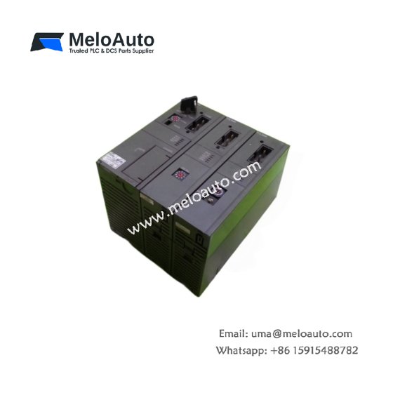 Original Fuji NC1P-S2 MICREX-SX processor module. 16 KB memory, 1024 I/O capacity, 0.5 µs bit operation for compact automation. In stock.