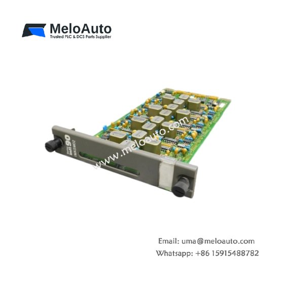 ABB Bailey IMRAO02 analog output module for INFI 90. Features 4 isolated 4-20mA channels, 12-bit resolution, open-loop detection, 0.42kg. ABB Bailey IMRAO02 analog output module for INFI 90. Features 4 isolated 4-20mA channels, 12-bit resolution, open-loop detection, 0.42kg.