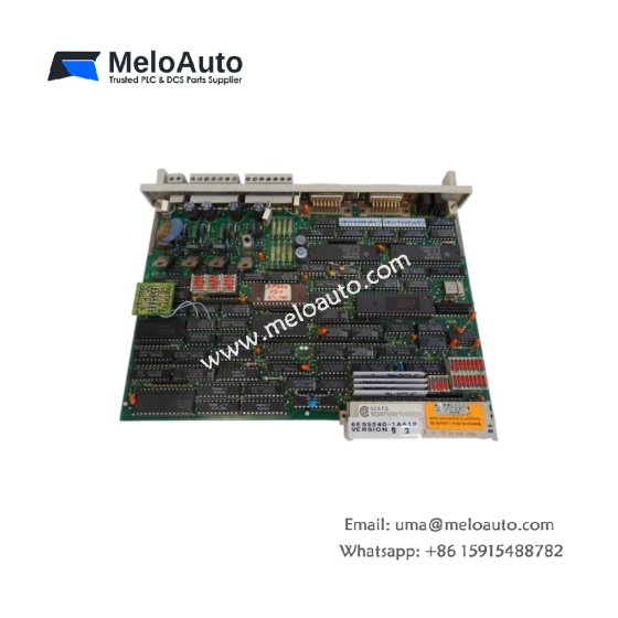 Original Siemens 6ES5240-1AA11 SIMATIC S5-100U counter module. Dual 24V DC counters with 10 kHz frequency for encoders. In stock.